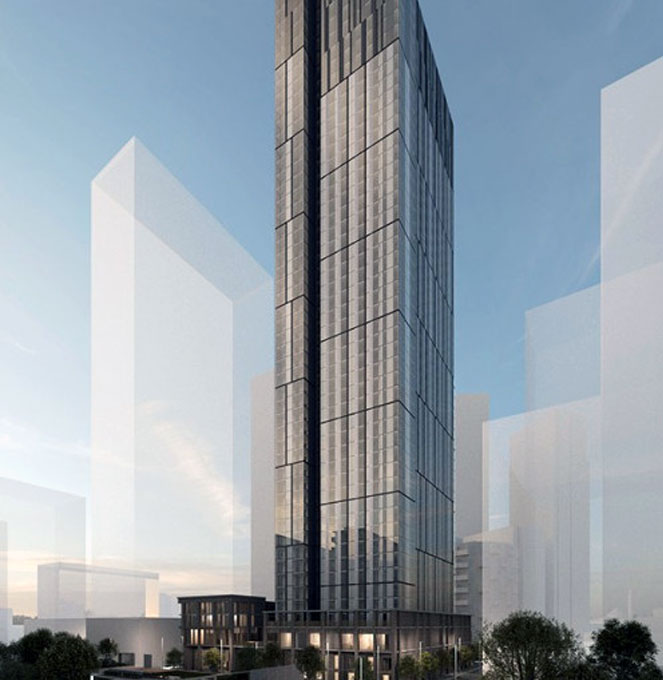 Colliers Yard, Courtland Tower